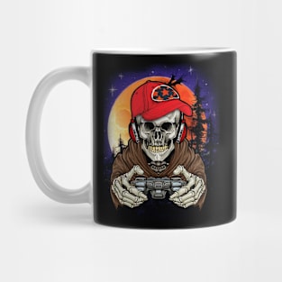 Halloween Men Boys Gamer Gift Skeleton Outfit Boys Mug